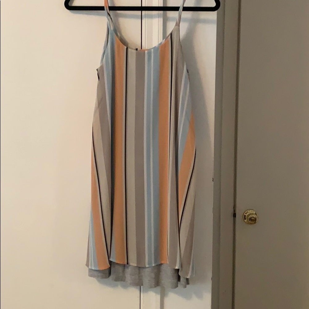 anthropologie dress. can be worn as shift/belted.